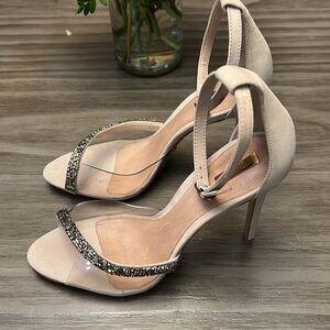 SCHUTZ ANKLE STRAP HEELS 9B